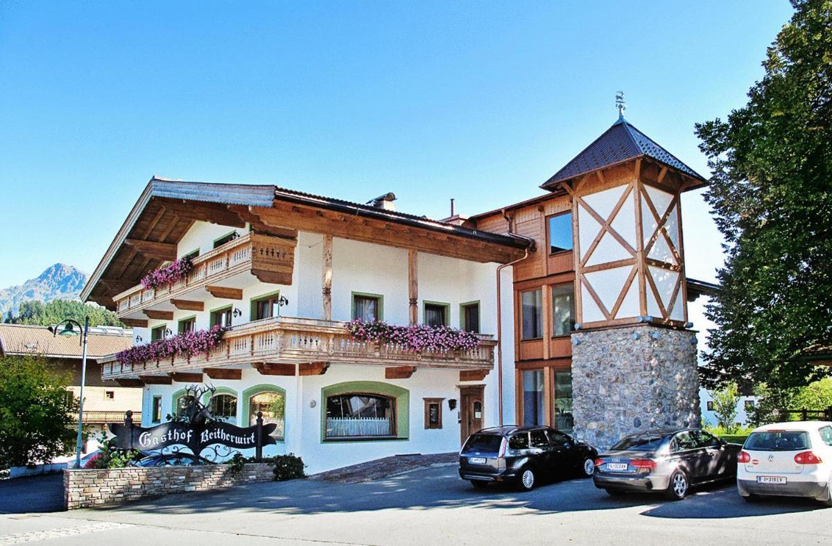 Hotel Hubertus Mit Erlebnislandgasthof Reitherwirt 基茨比厄尔 外观 照片